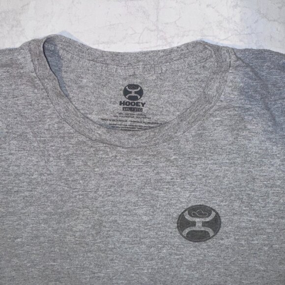Hooey Cowboy Tonal Headdress Gray Graphic Tshirt - 2XL - Picture 3 of 5